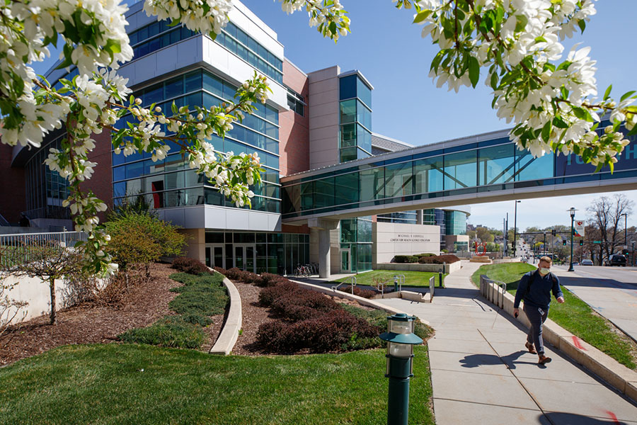 Exterior of UNMC's Sorrell Center