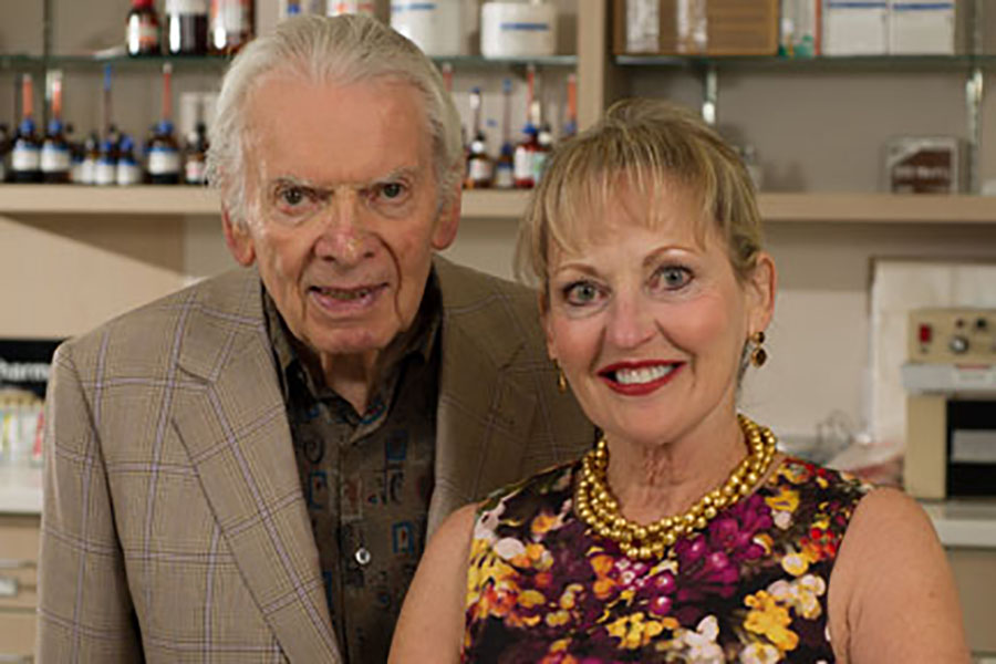 Joe Williams and his wife, Millie