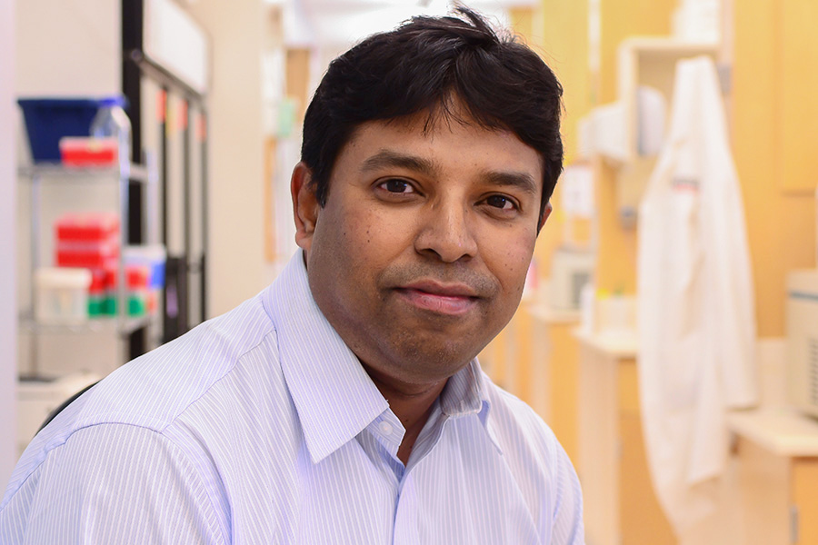 Dr. Datta poses for a headshot