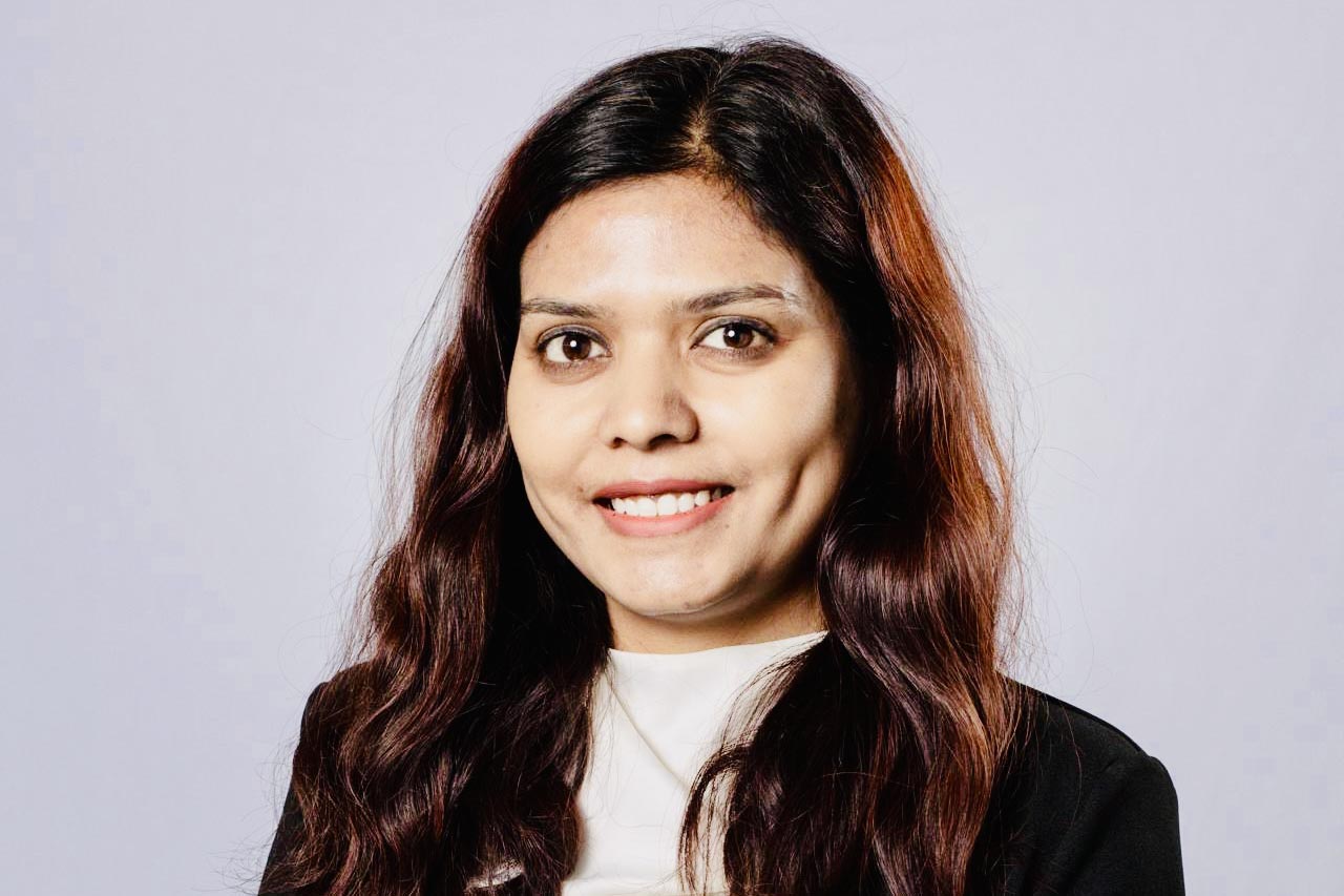 Ritika Gupta poses for a headshot