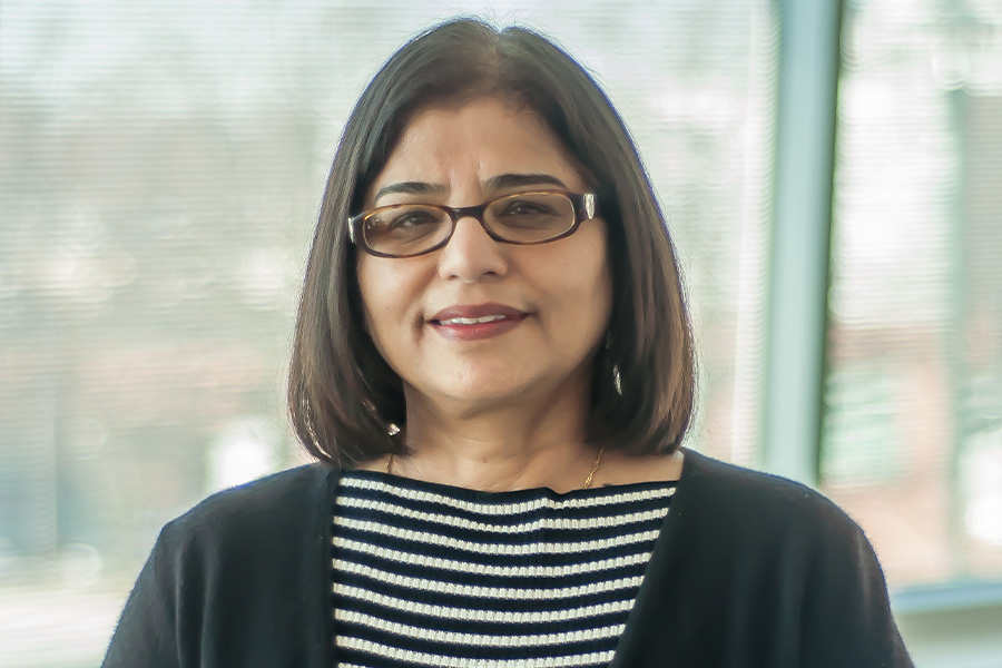 Dr. Kharbanda poses for a headshot