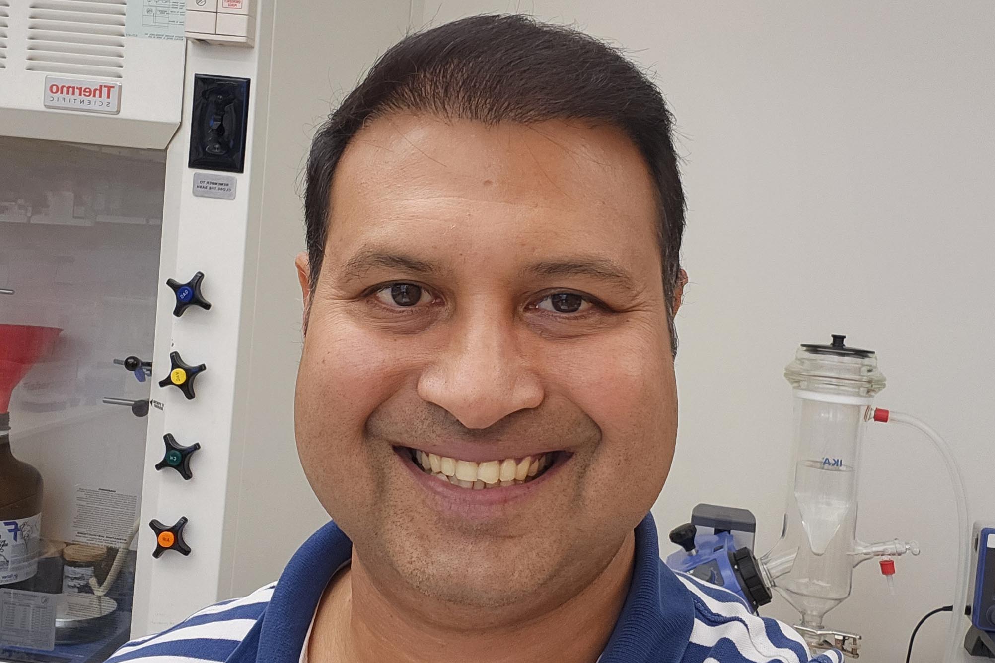 Narayani Prasad Kar poses for a headshot