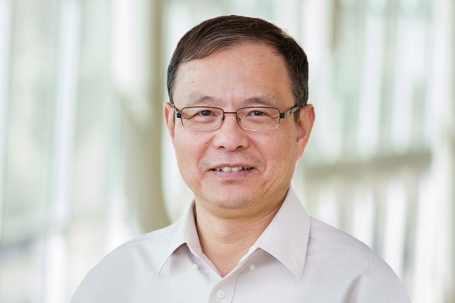 Dr. Xiong poses for a headshot