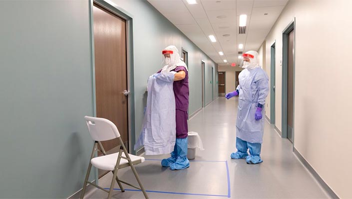 People in PPE