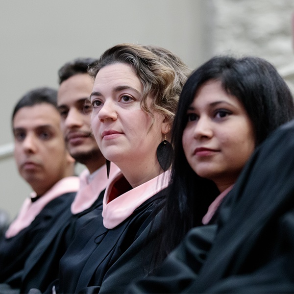 Students graduating