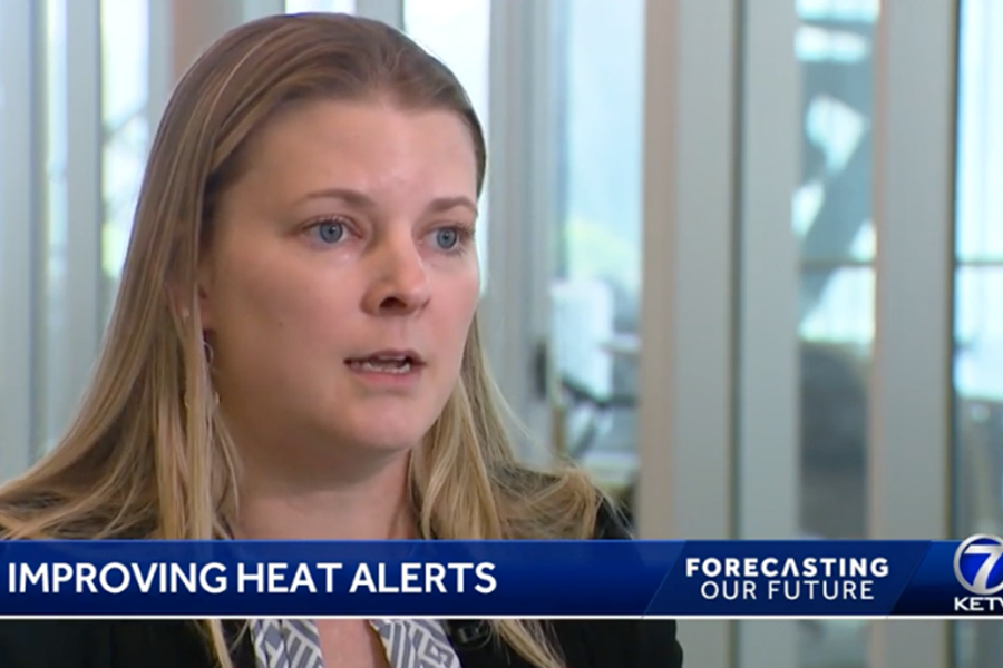News spot about updating heat alerts
