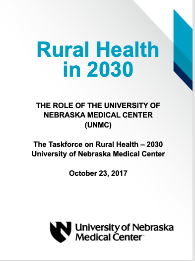 cover of the rural health 2030 report