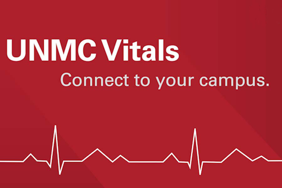 UNMC Vitals email student newsletter