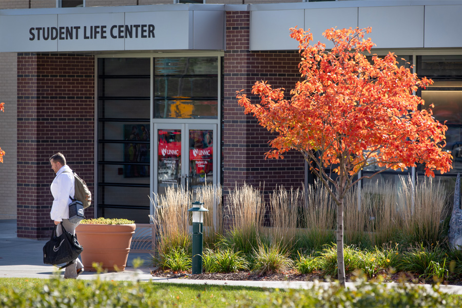 Exterior of the Student Life Center