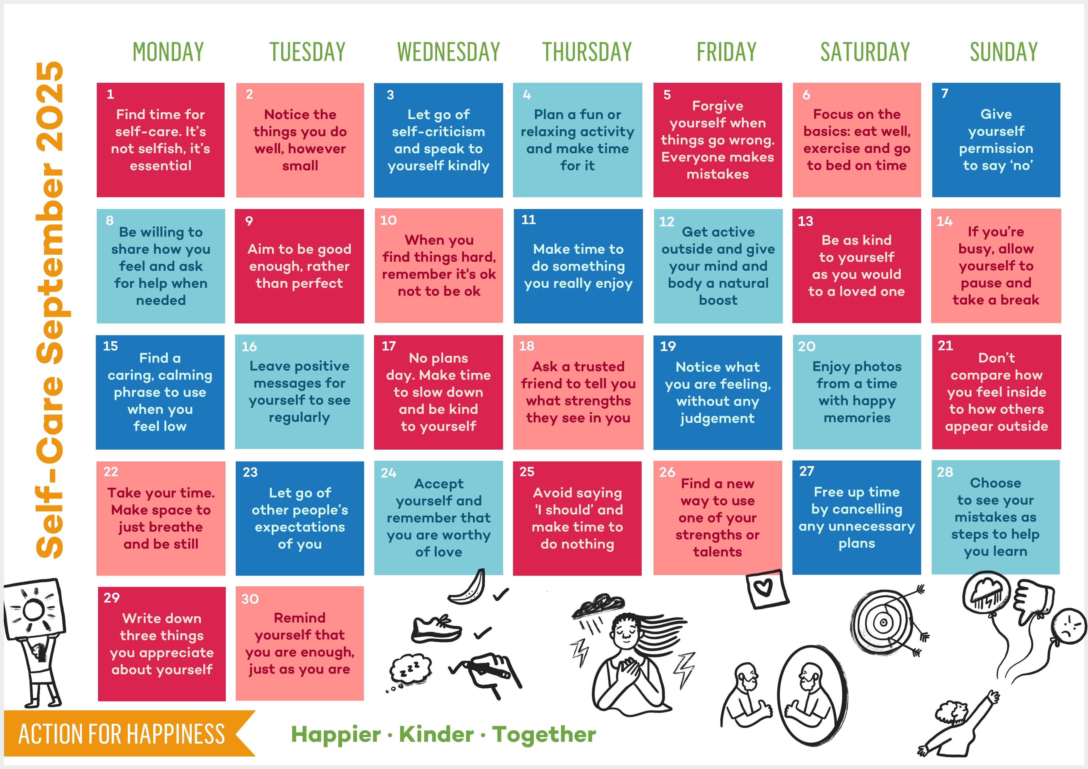 September Action for Happiness