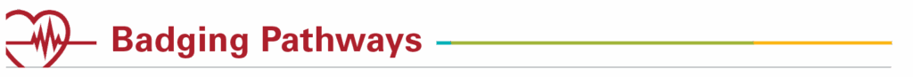 Badging Pathways header