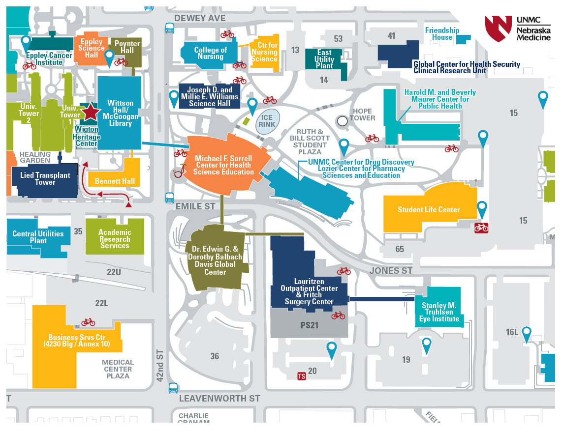 Nebraska Medicine Campus Map - Corrie Christina