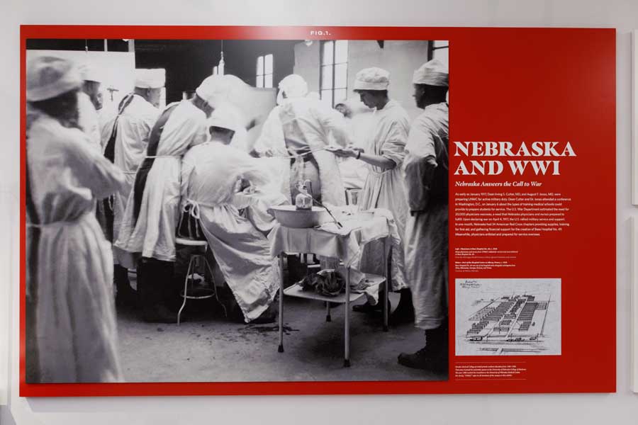 Nebraska in WW1 operating room